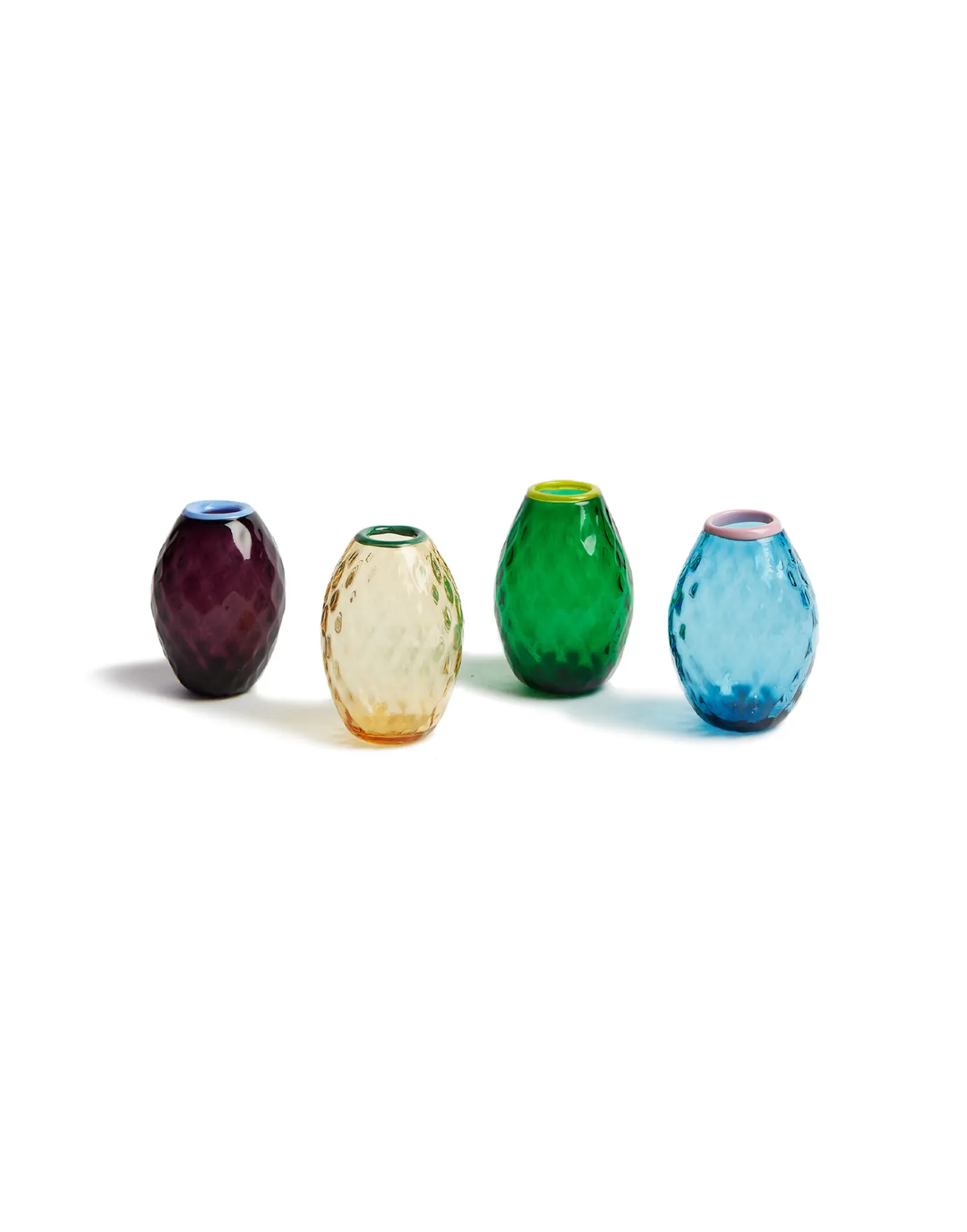 La DoubleJ Baby Egg VasesMisty Rainbow Mix in Murano Glass | Vases | Décoration