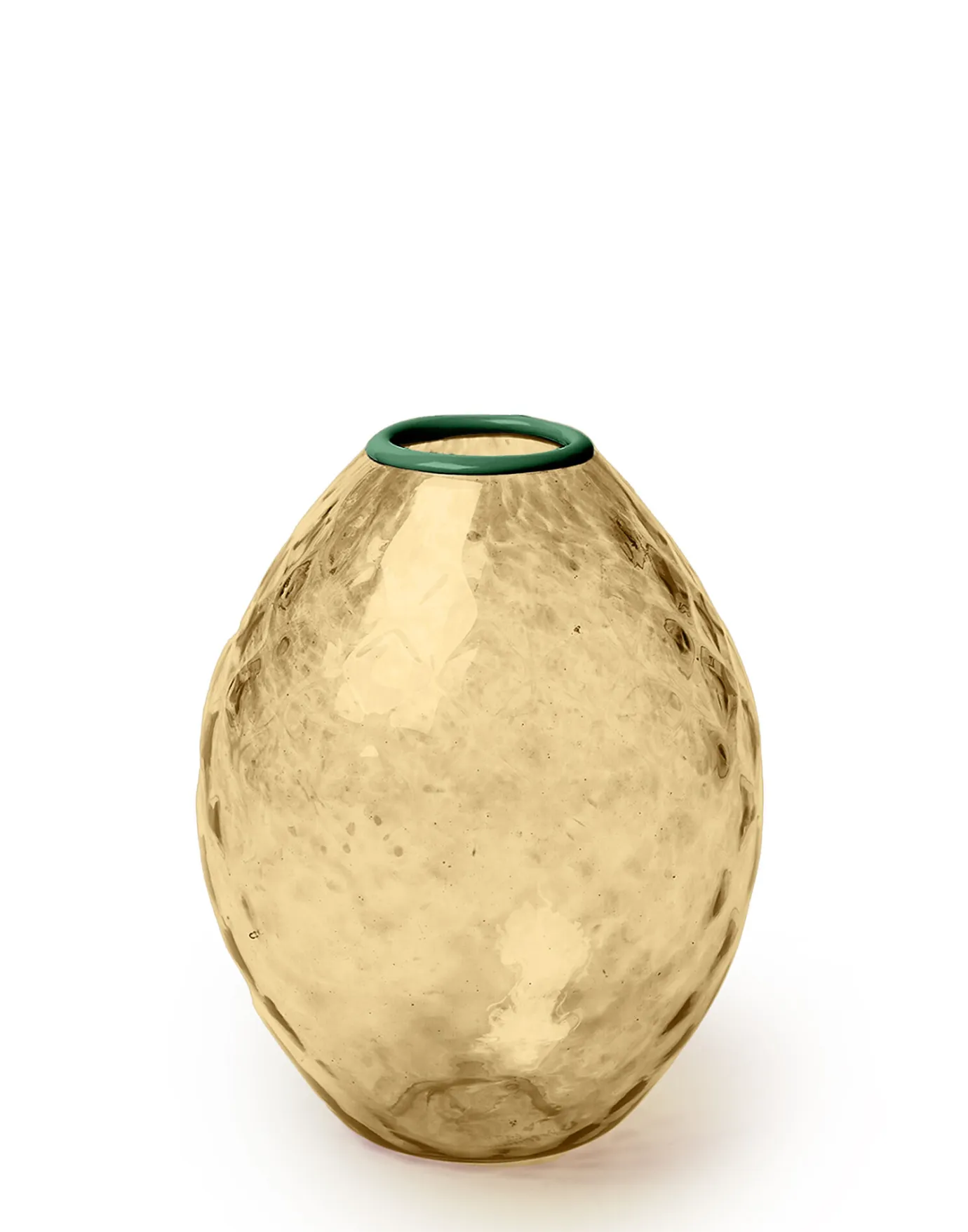 La DoubleJ Big Egg VaseGold in Murano Glass | Vases | Décoration