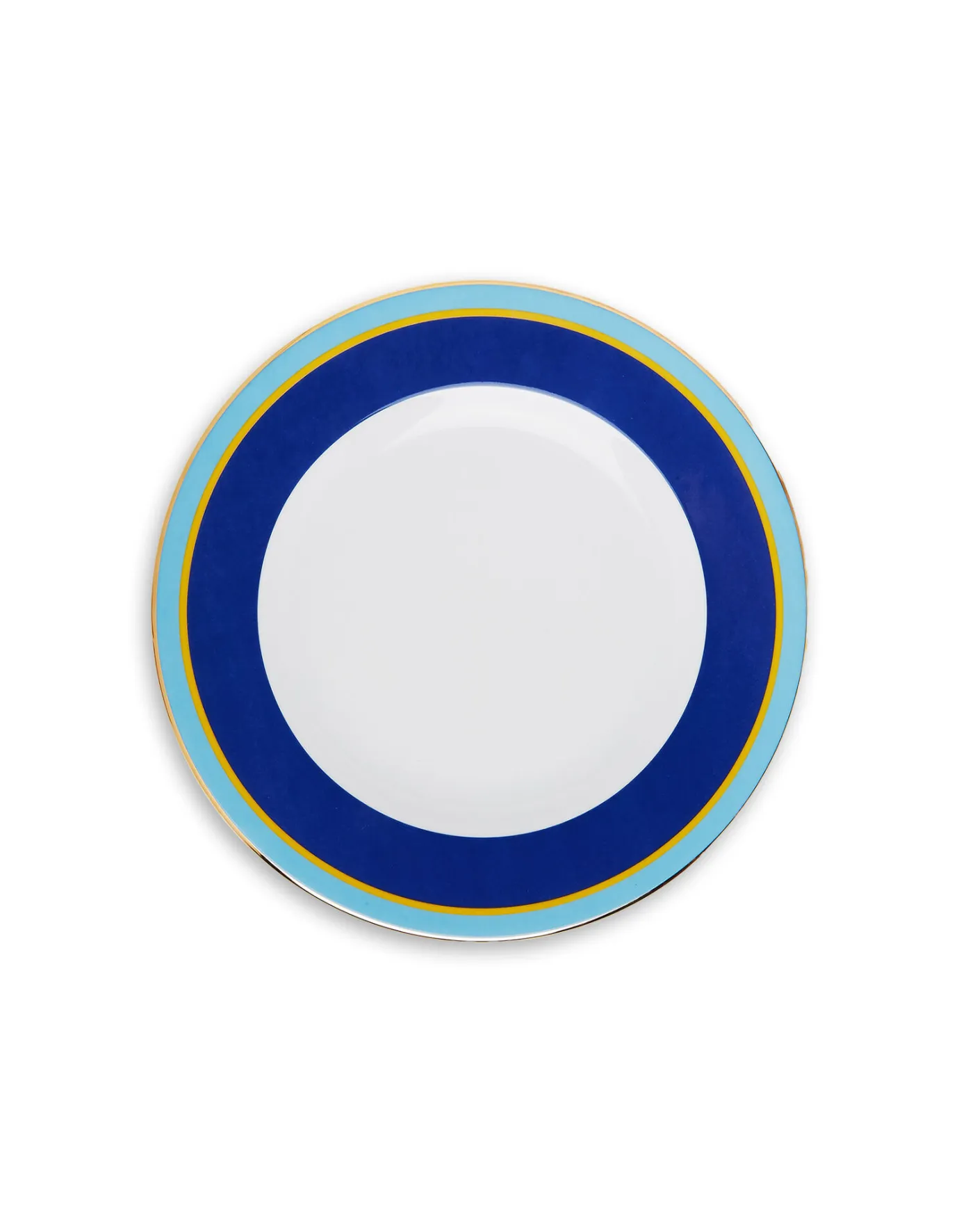 La DoubleJ Dinner Plates Set Of 2Rainbow Blue in Porcelain | Assiettes | Table