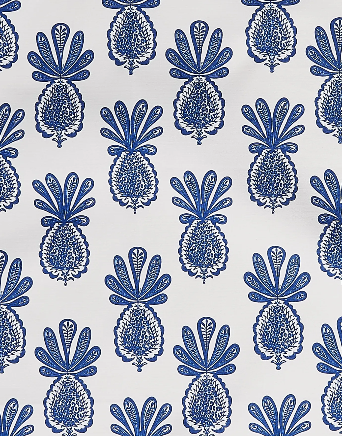 La DoubleJ DishtowelPineapple Blu in Cotton | Accessoires Cuisine | Textiles