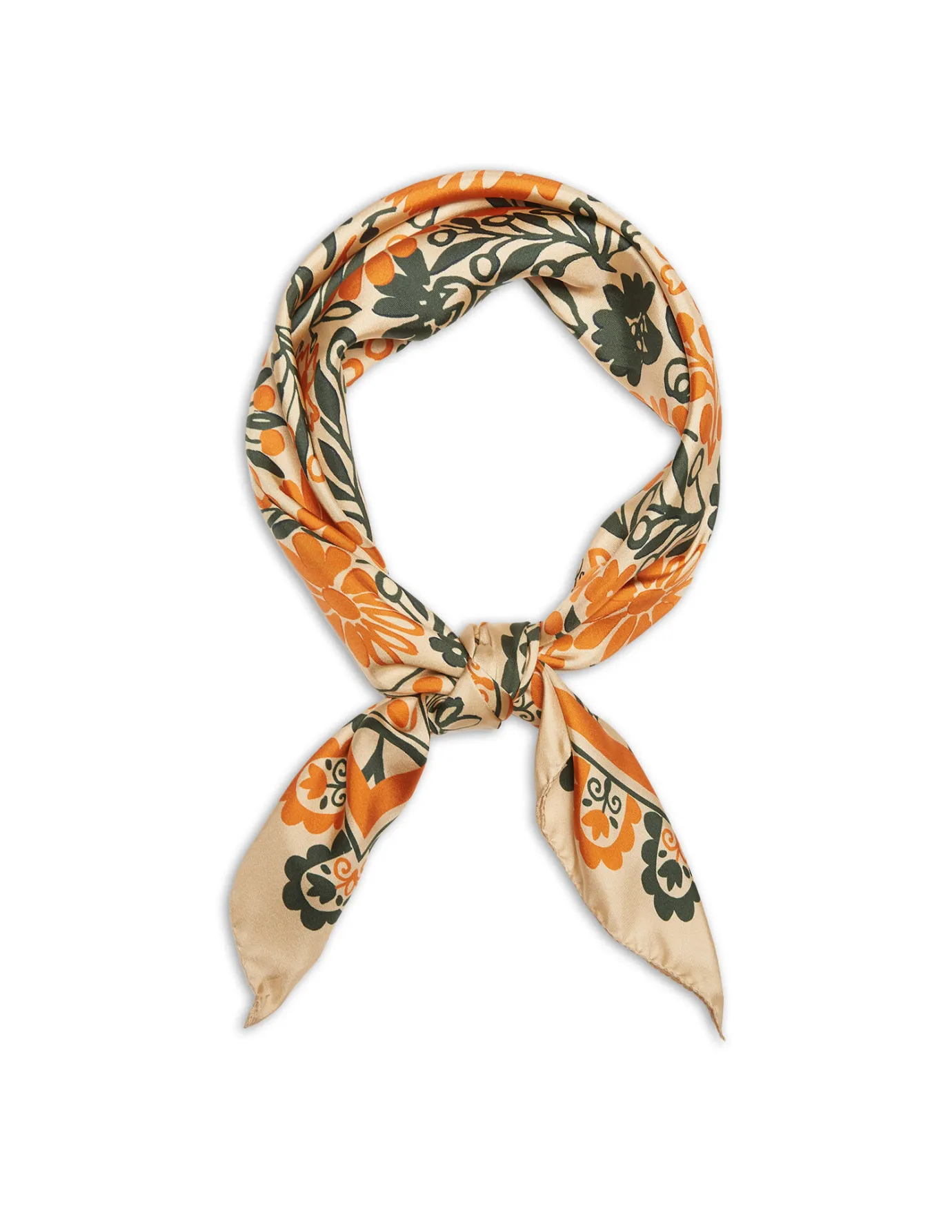 La DoubleJ Forest Foulard (90X90)Forest Square in Silk | Foulards Et Écharpes | ACCESSORIES