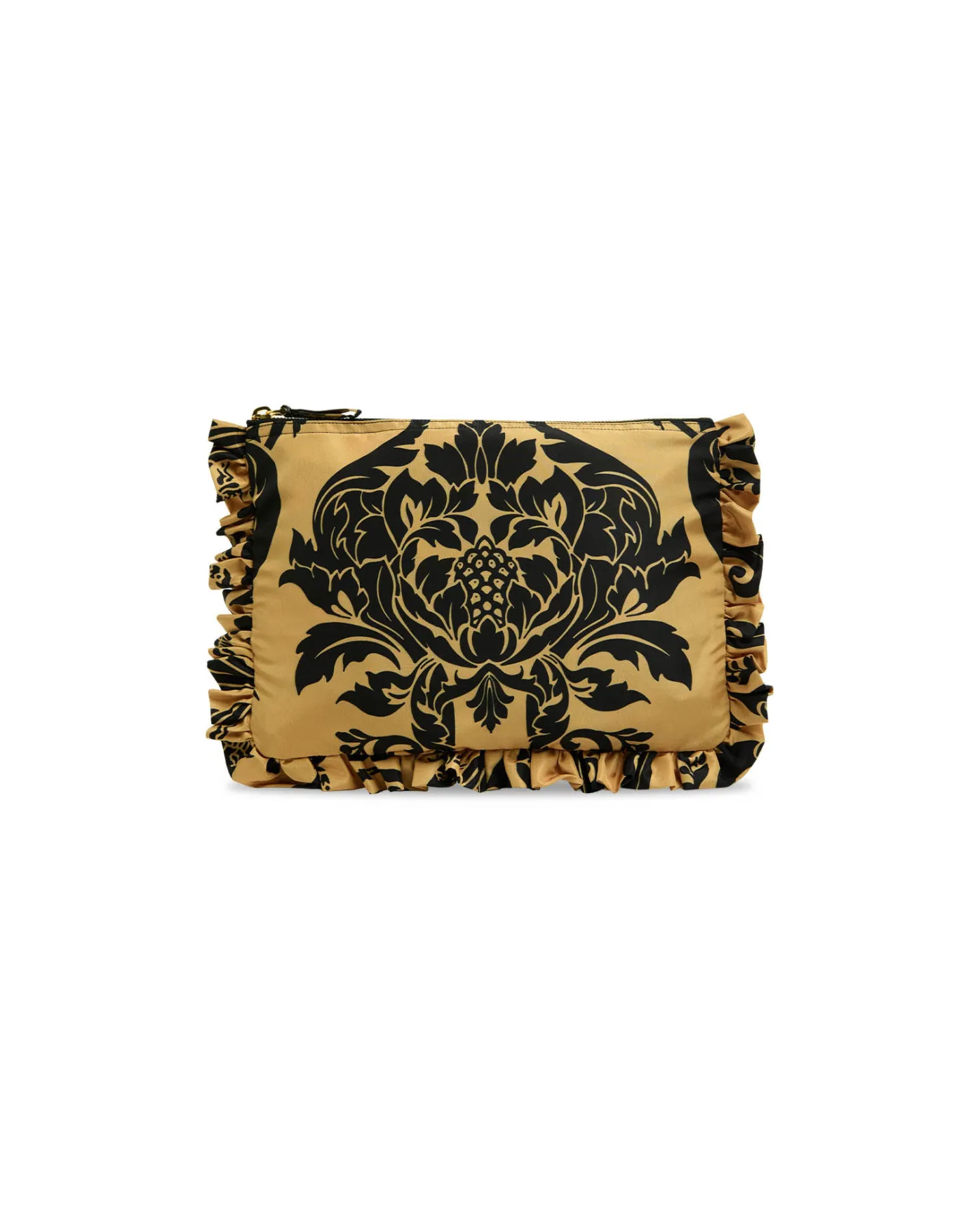 La DoubleJ Hand PochetteCherubs Gold in Light Faille | Sacs Et Pochettes | ACCESSORIES