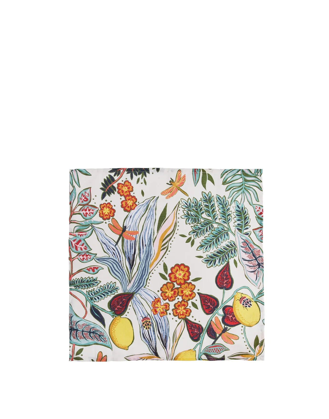 La DoubleJ Large Napkins Set Of 2Botanical in Linen | Nappes | Textiles