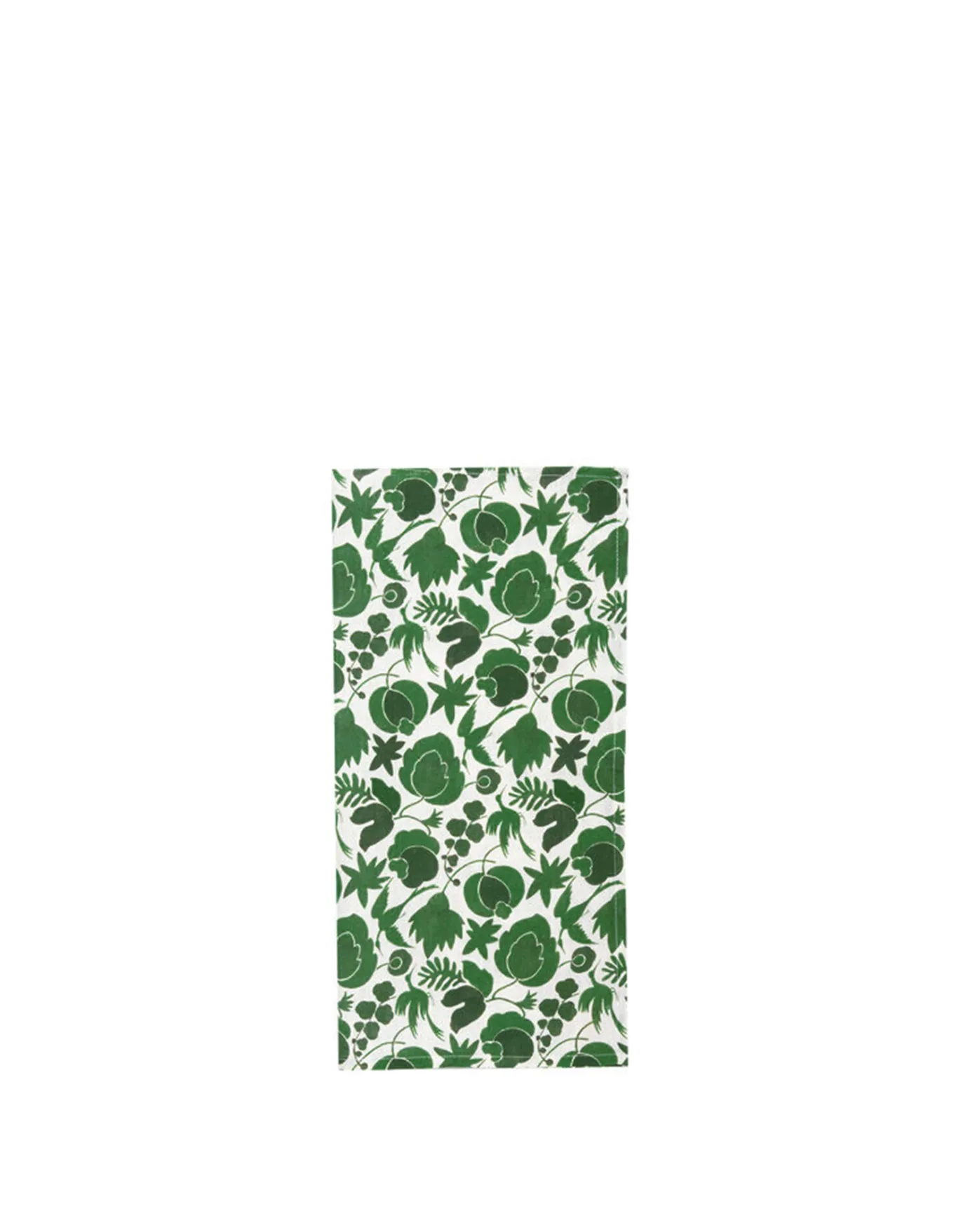 La DoubleJ Large Napkins Set Of 2Wildbird Verde Small in Linen | Nappes | Textiles