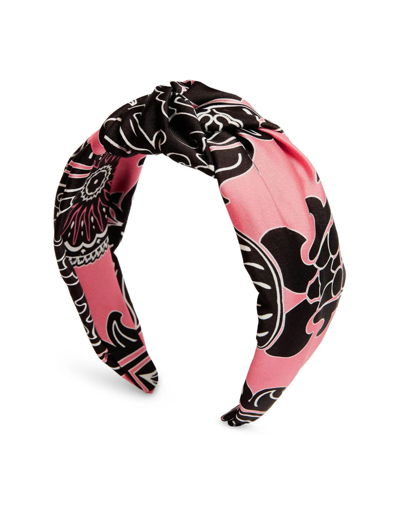 La DoubleJ Love Knot HeadbandOltrarno Pink in Twill | Accessoires Pour Cheveux | ACCESSORIES