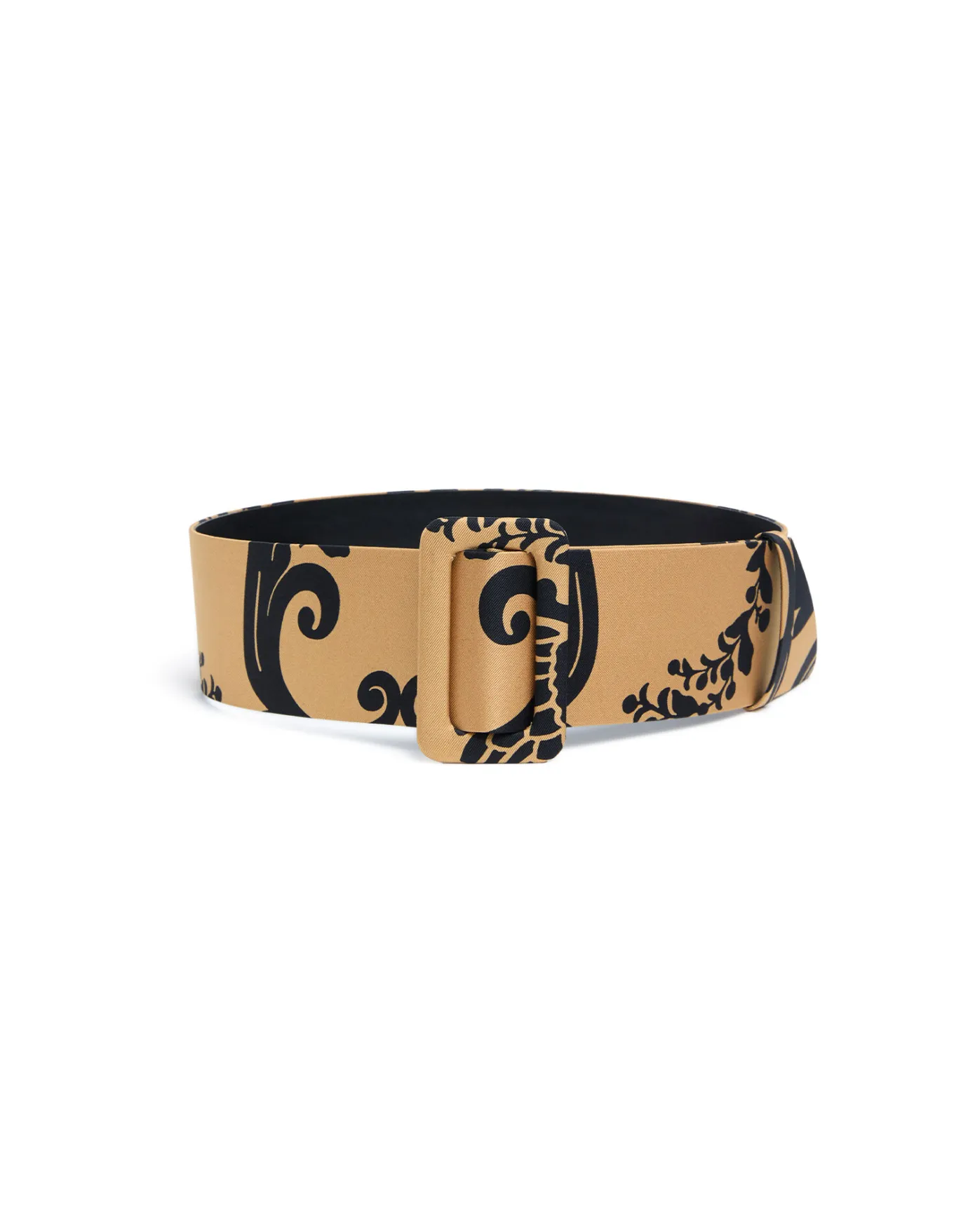 La DoubleJ Medium BeltCherubs Gold in Light Faille | Petit Accessoires | ACCESSORIES