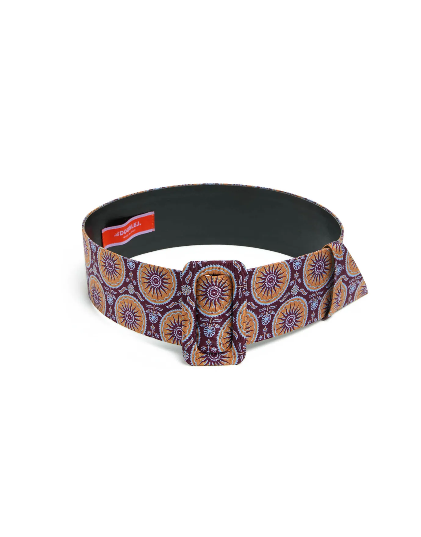 La DoubleJ Medium BeltSovereign Mini Purple in Light Faille | Petit Accessoires | ACCESSORIES