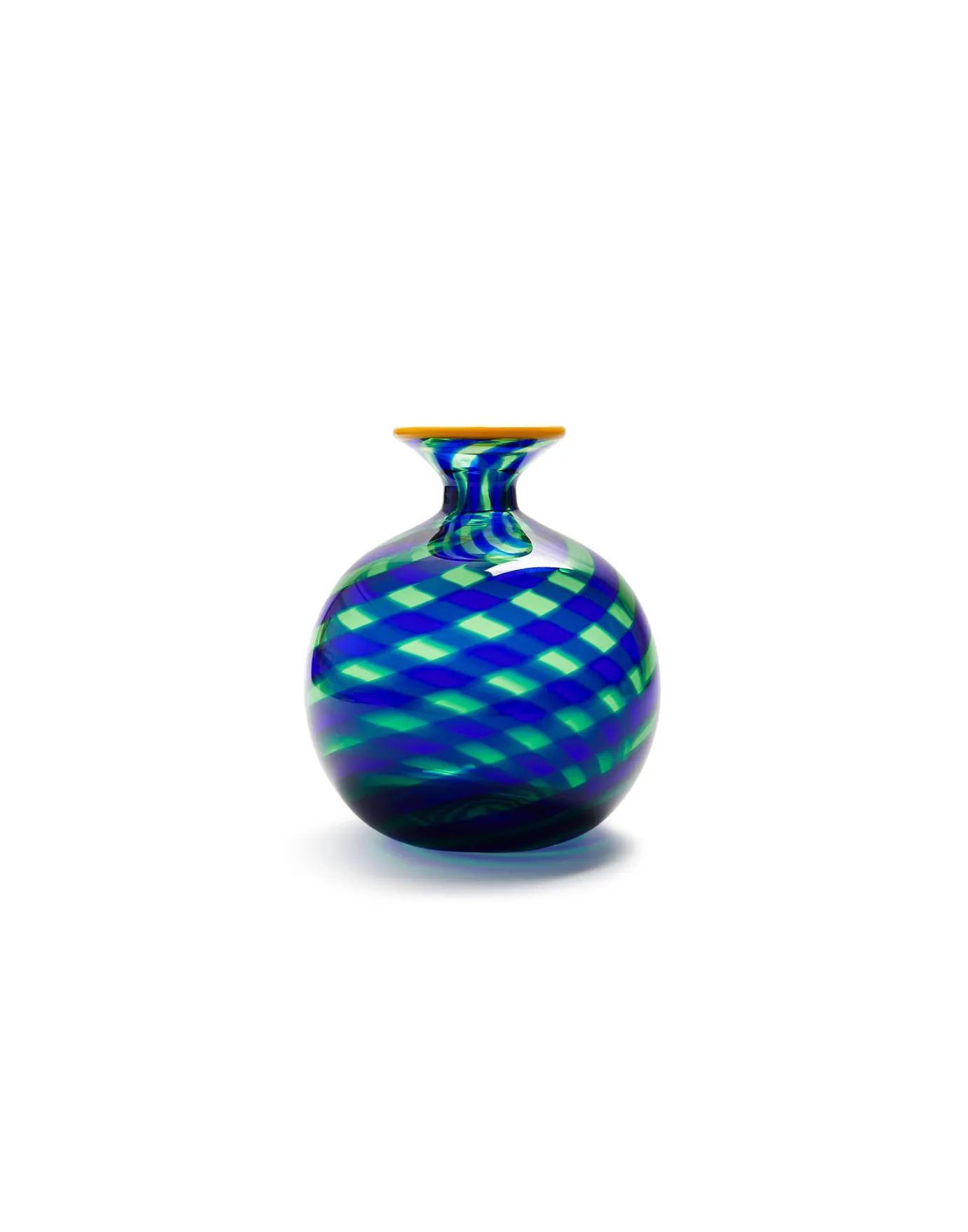 La DoubleJ Mini Ciccio VaseBlue in Murano Glass | Vases | Décoration