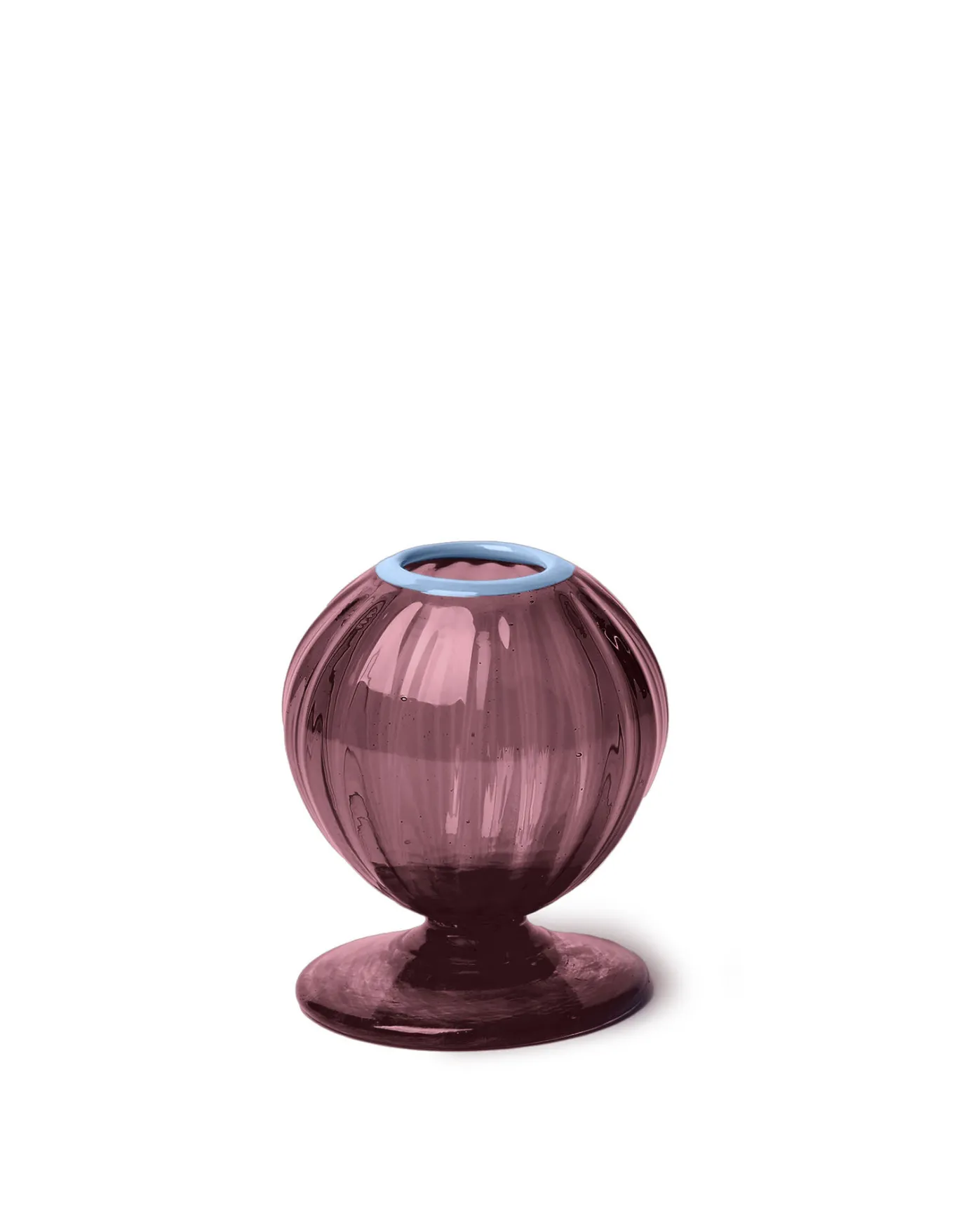 La DoubleJ Onion VaseViolet in Murano Glass | Vases | Décoration