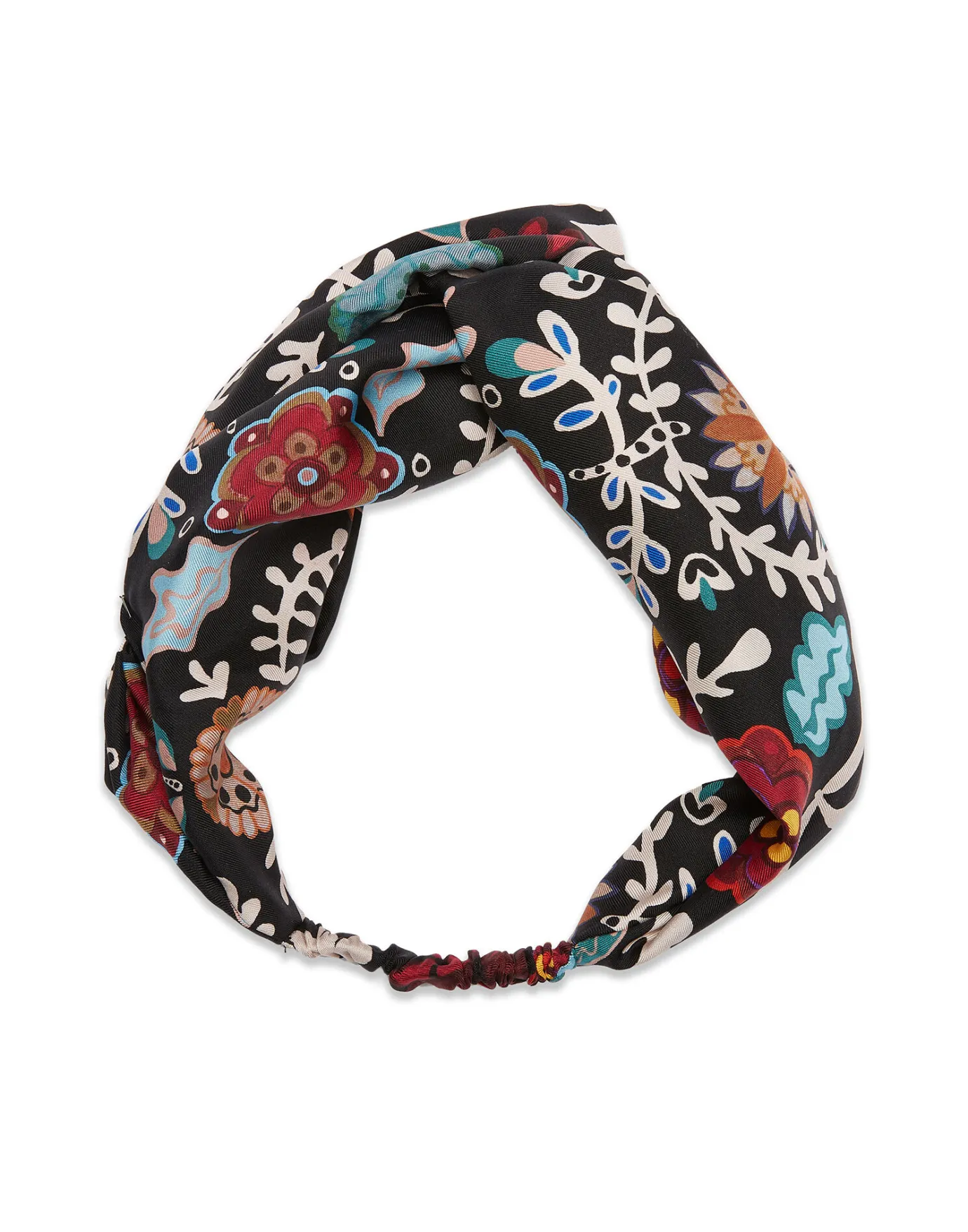 La DoubleJ Pinup HeadbandFire Flower in Twill | Accessoires Pour Cheveux | ACCESSORIES