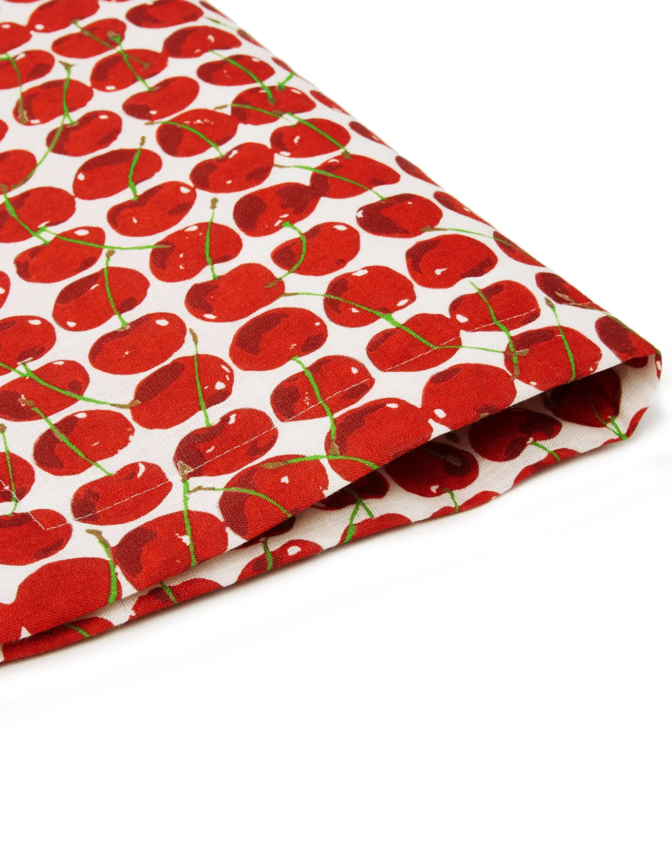 La DoubleJ Placemat Set Of 2Cherries Avorio in Linen | Sets De Table | Textiles