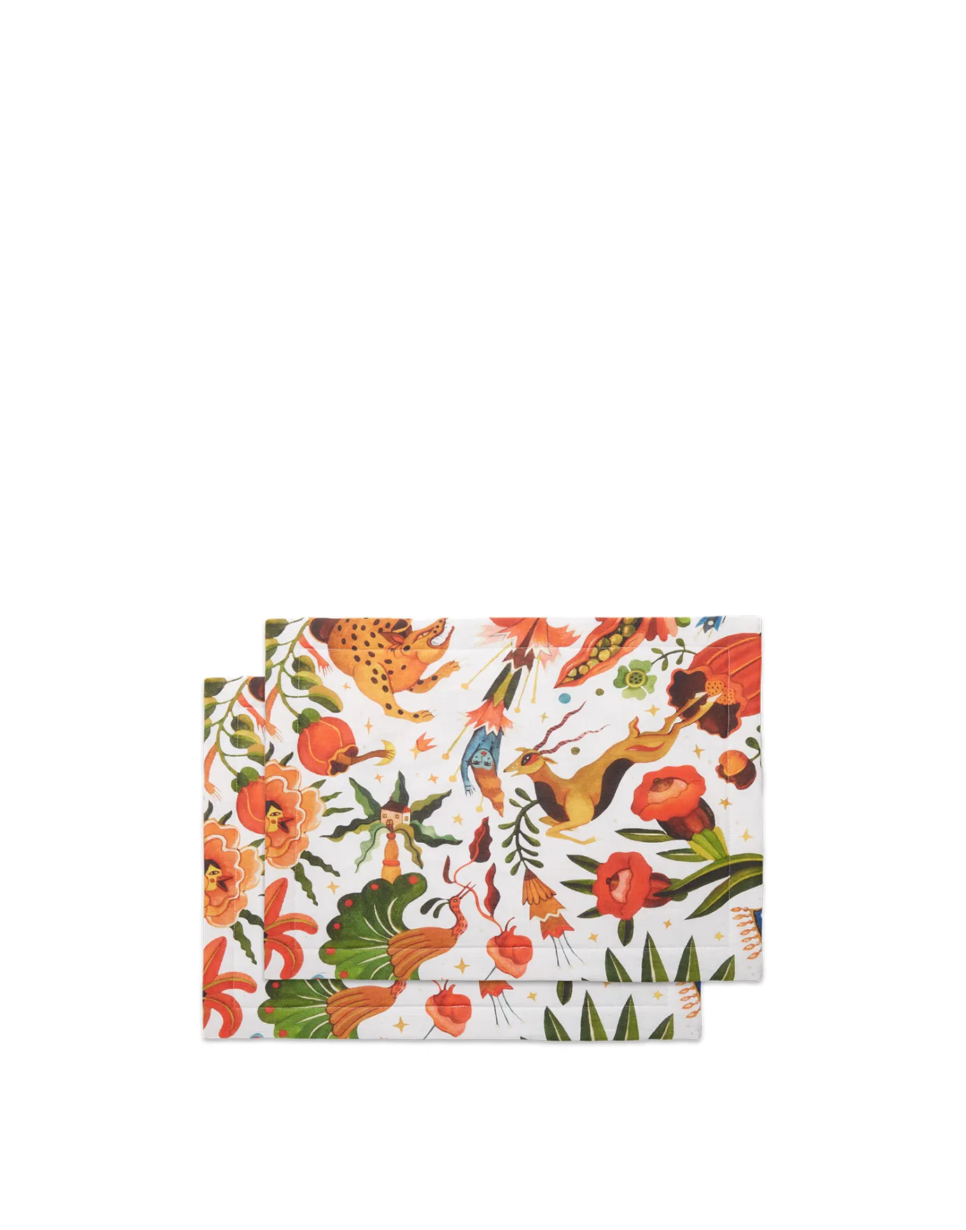 La DoubleJ Placemat Set Of 2Jungle Book in Linen | Sets De Table | Textiles