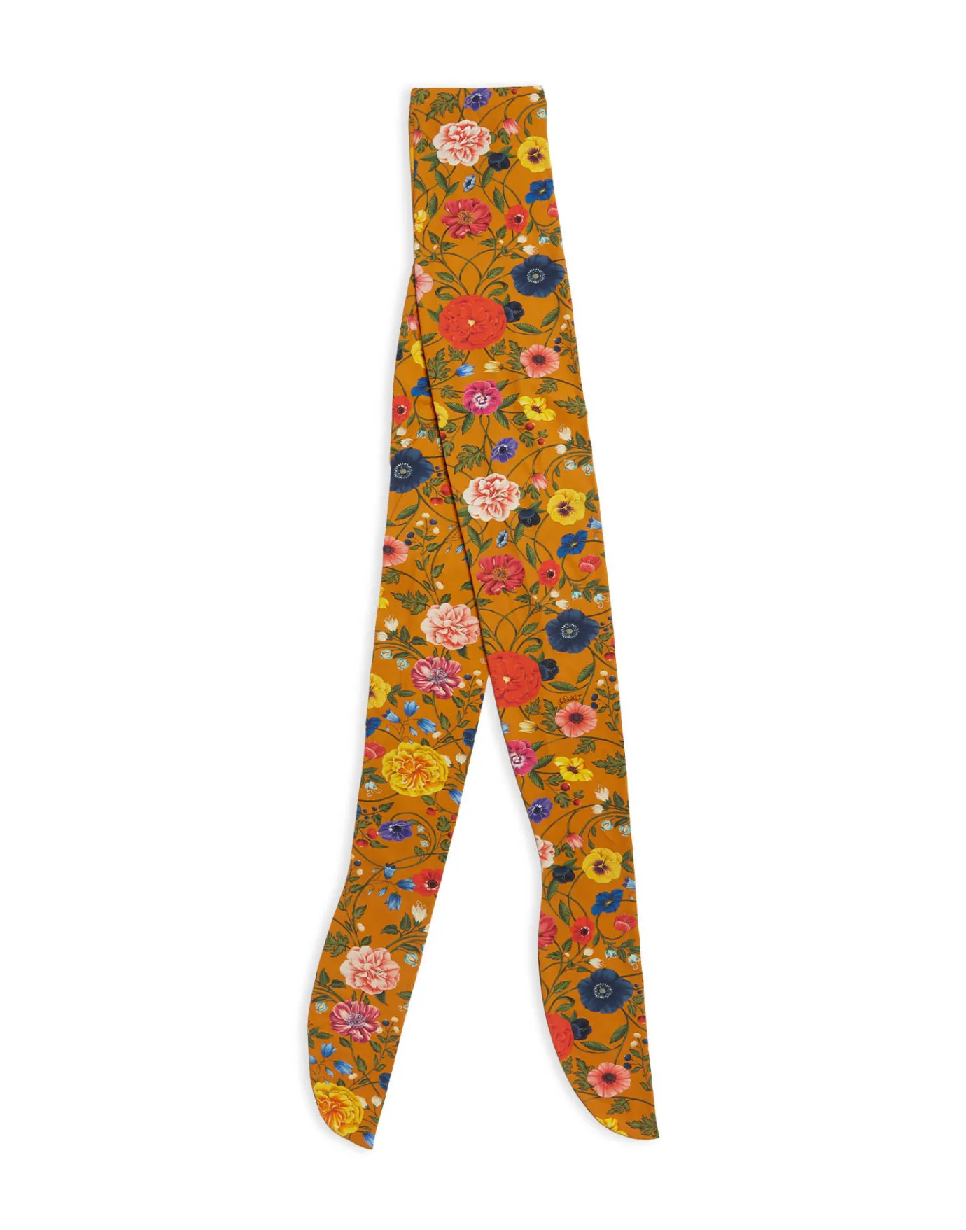 La DoubleJ Printed TightsBotticelli Rust in Stretch Nylon | Petit Accessoires | ACCESSORIES