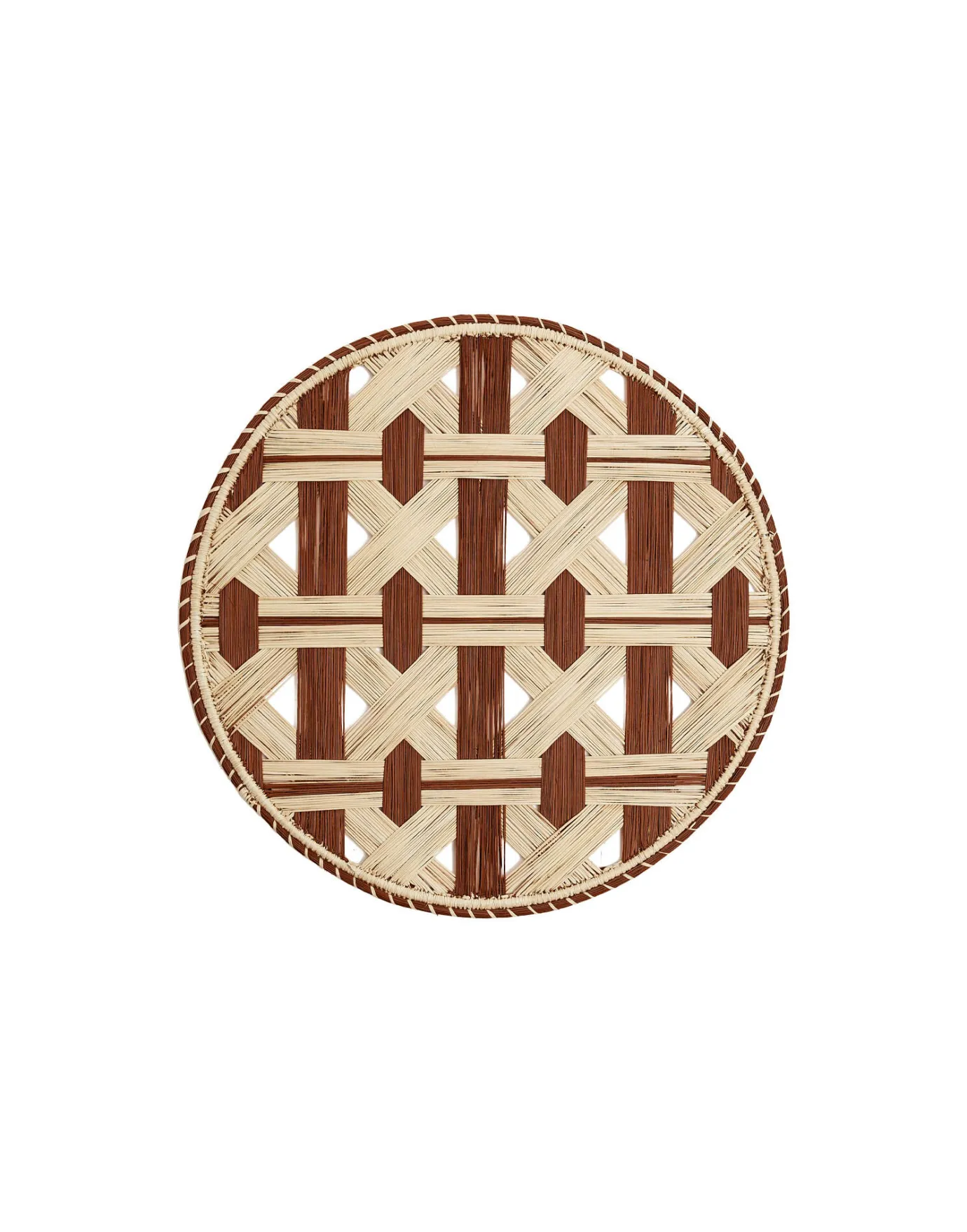 La DoubleJ Raffia Placemats Set Of 2Napoli Cioccolato in Iraca | Sets De Table | Textiles