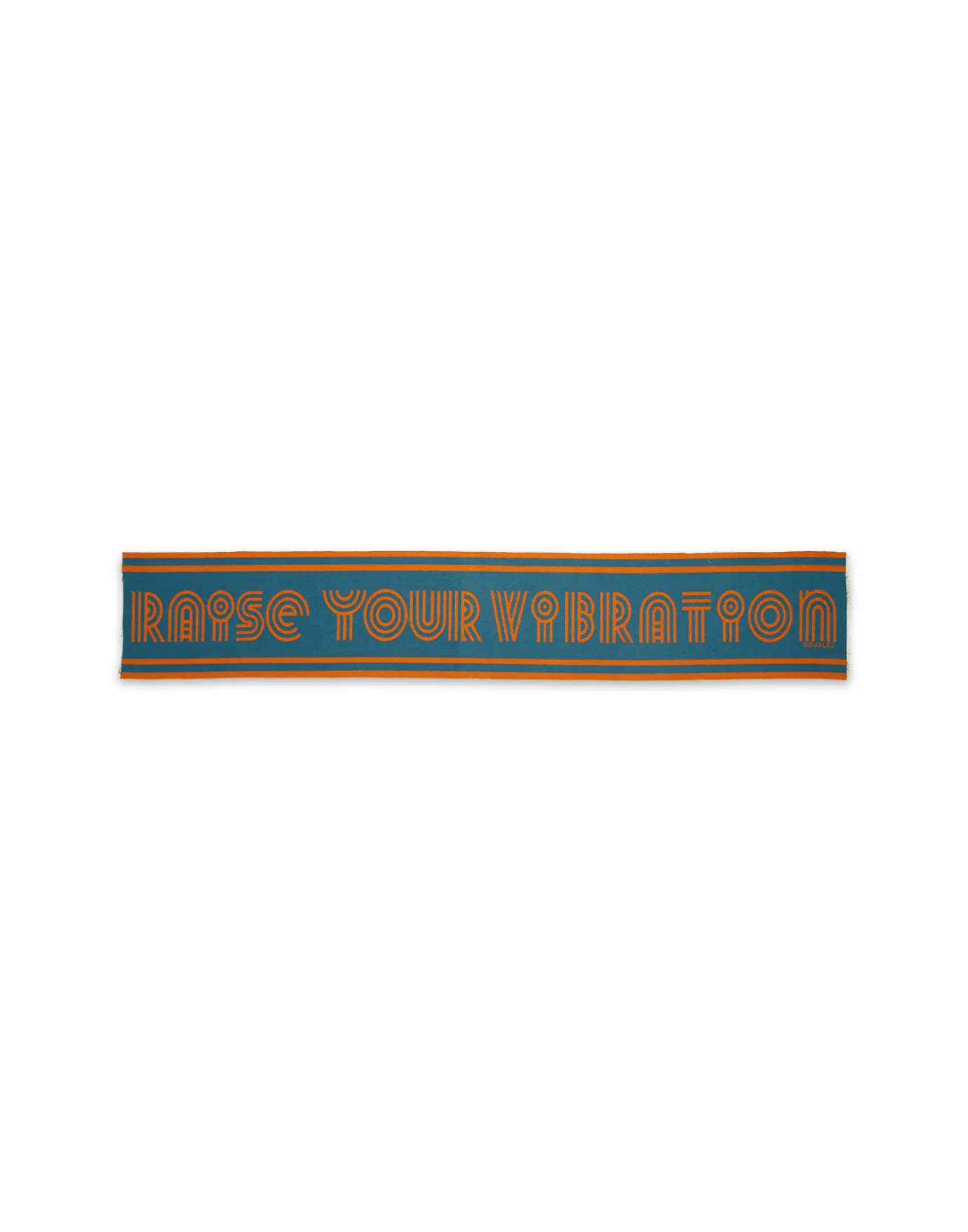 La DoubleJ Raise Your Vibration ScarfDark Green in Wool | Foulards Et Écharpes | ACCESSORIES