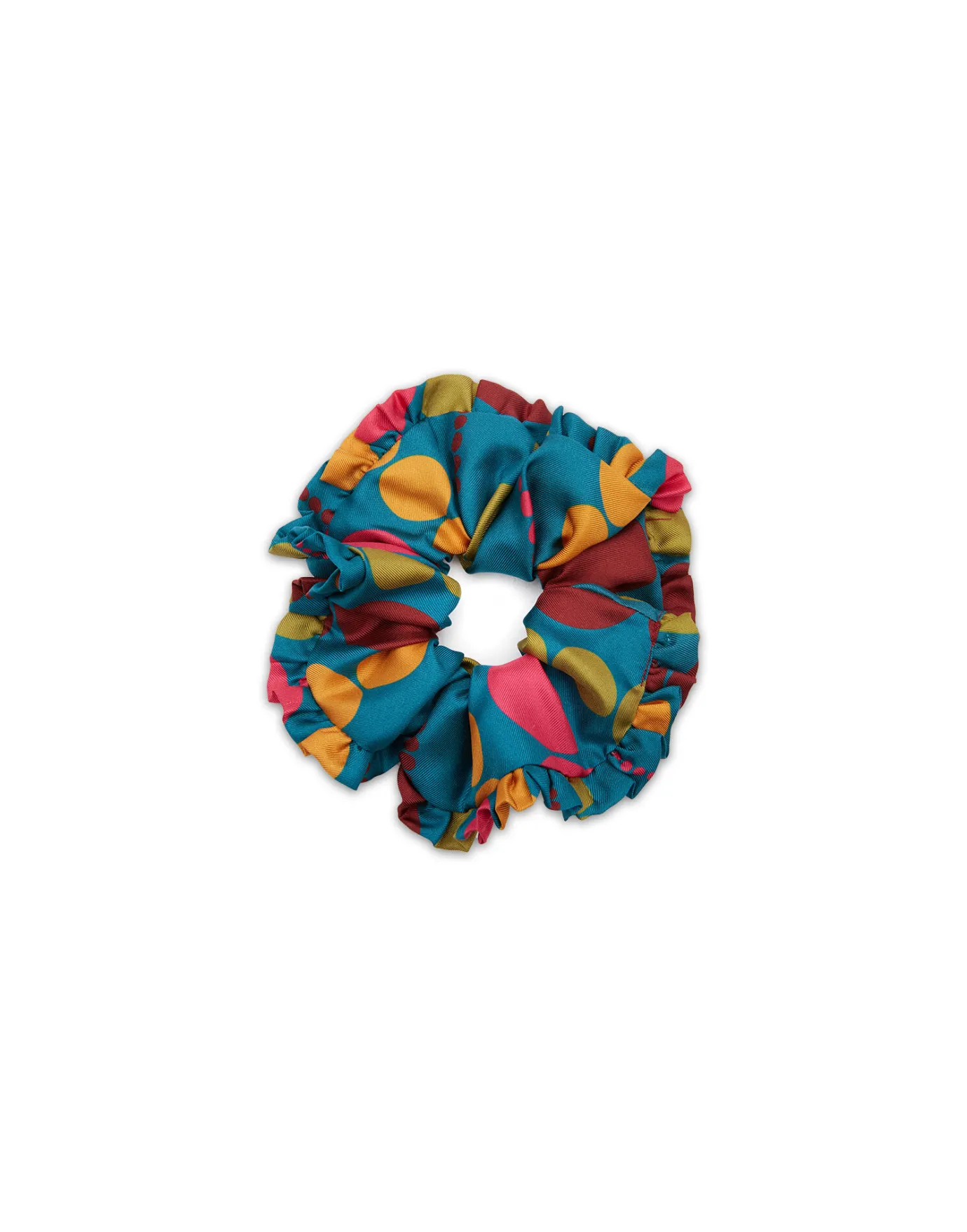 La DoubleJ ScrunchieBubbles in Twill | Accessoires Pour Cheveux | ACCESSORIES