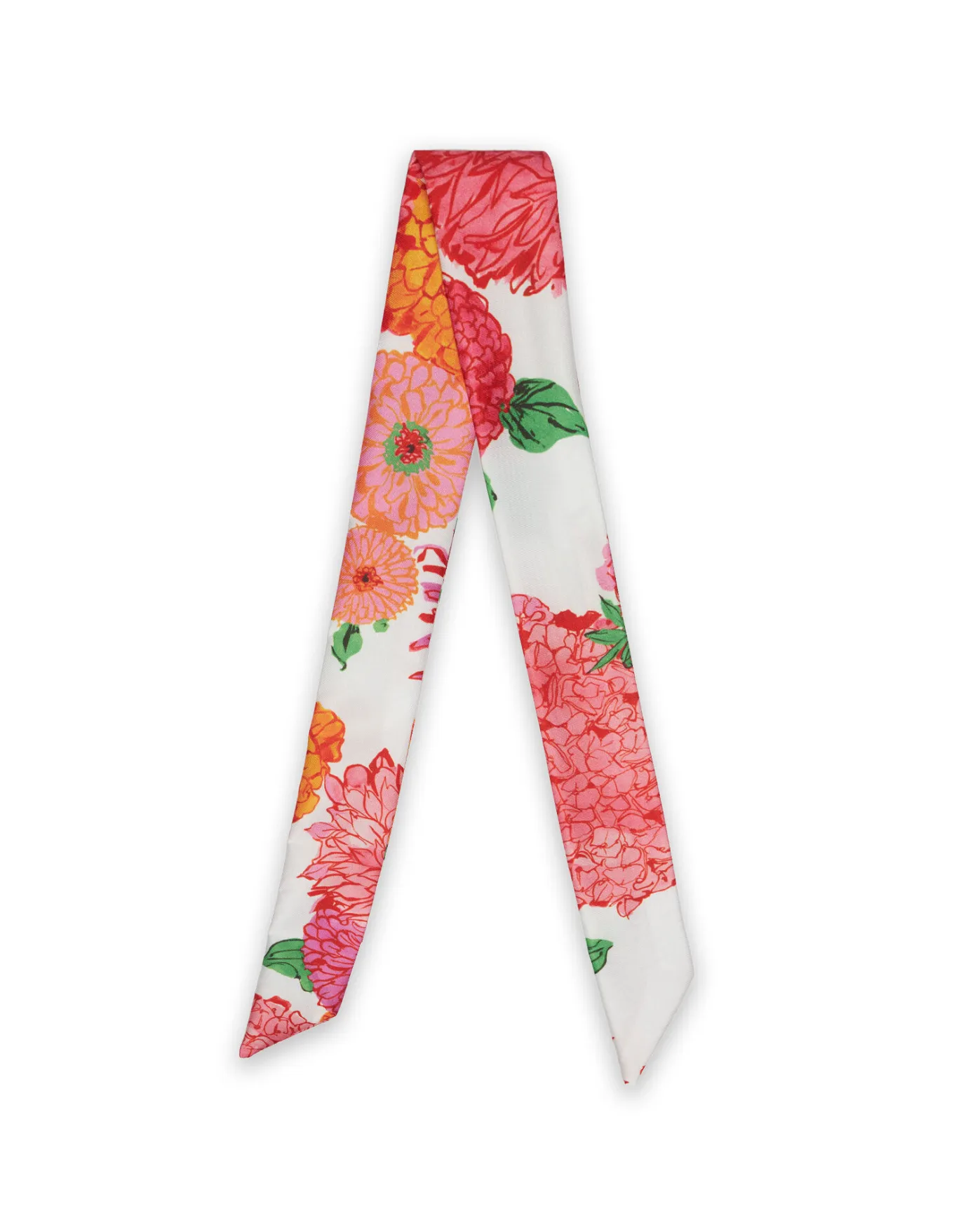 La DoubleJ Slim ScarfGin White in Fodera | Foulards Et Écharpes | ACCESSORIES