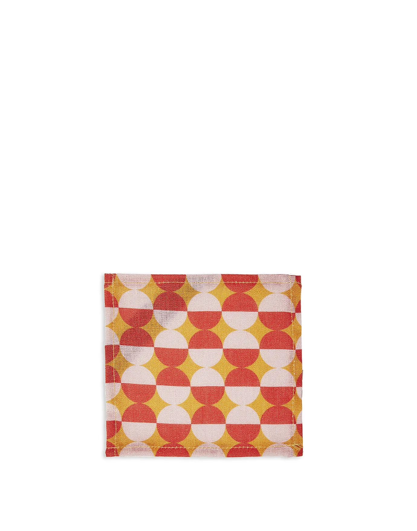 La DoubleJ Small Napkins Set Of 4Mezzaluna Mix in Linen | Nappes | Textiles