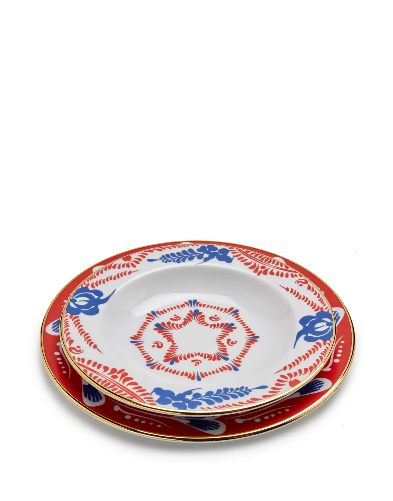 La DoubleJ Soup & Dinner Plate SetTransylvania in Porcelain | Assiettes | Table