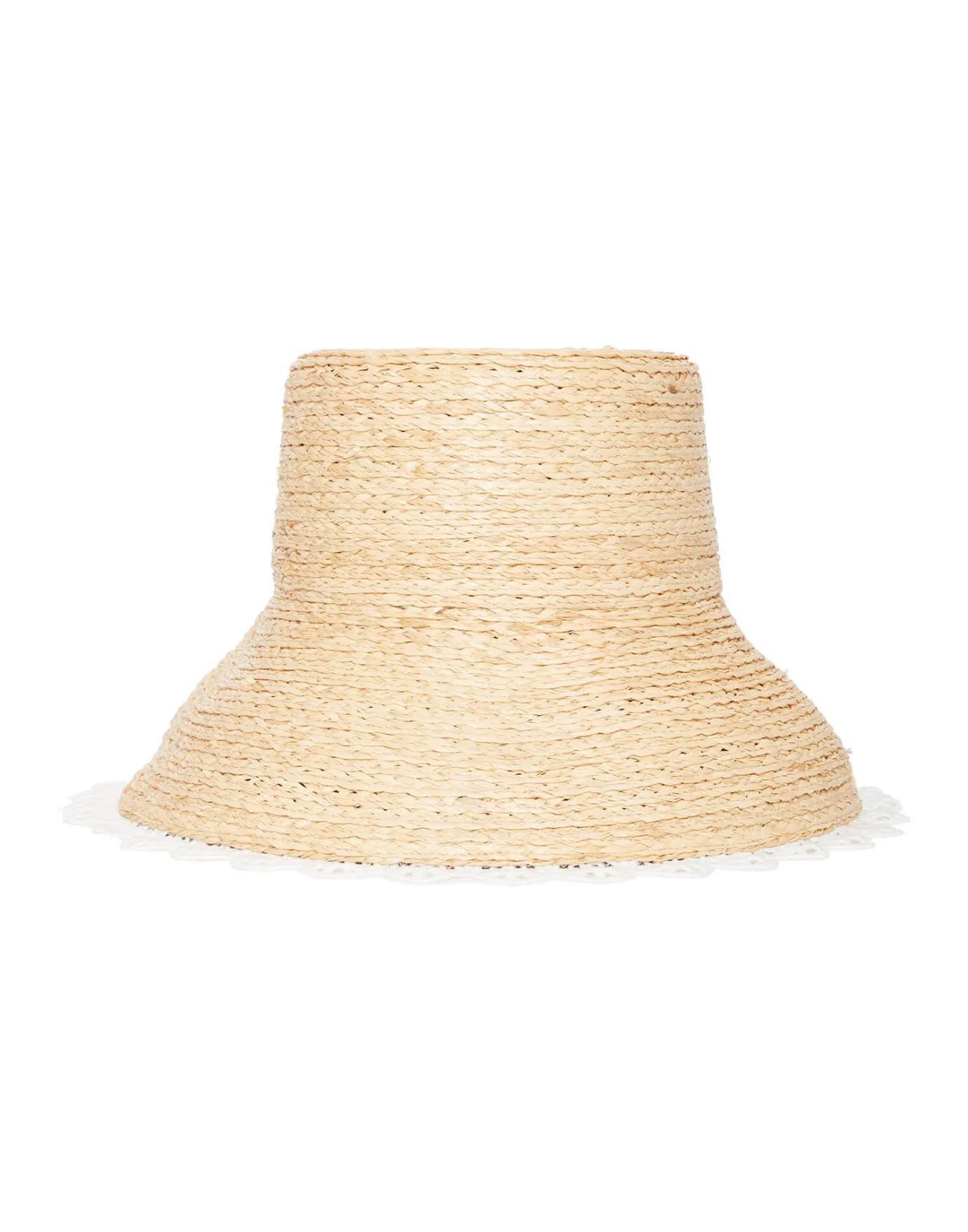 La DoubleJ The Ombra HatSolid Ivory in Raffia | Chapeaux | ACCESSORIES