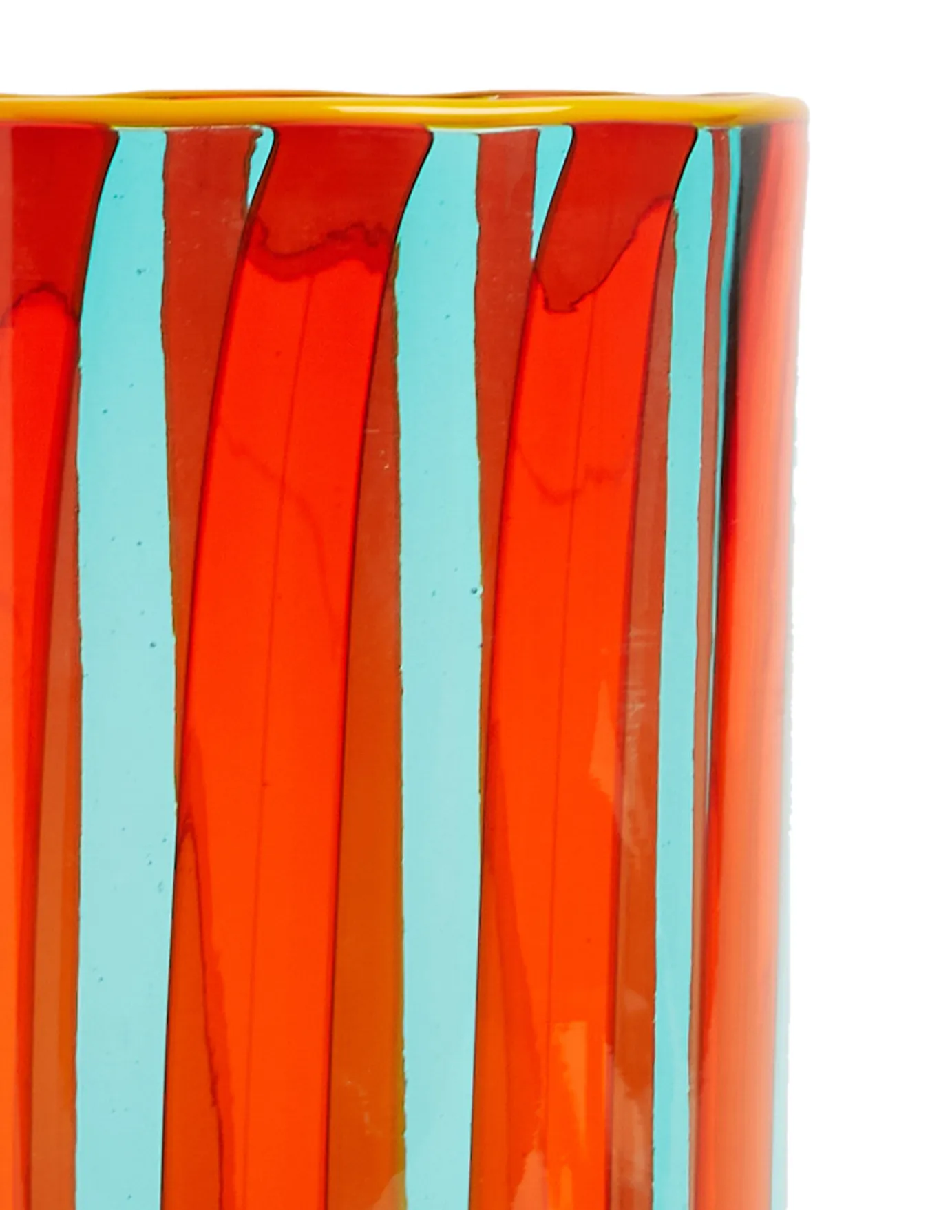 La DoubleJ Torre VaseRed in Murano Glass | Vases | Décoration