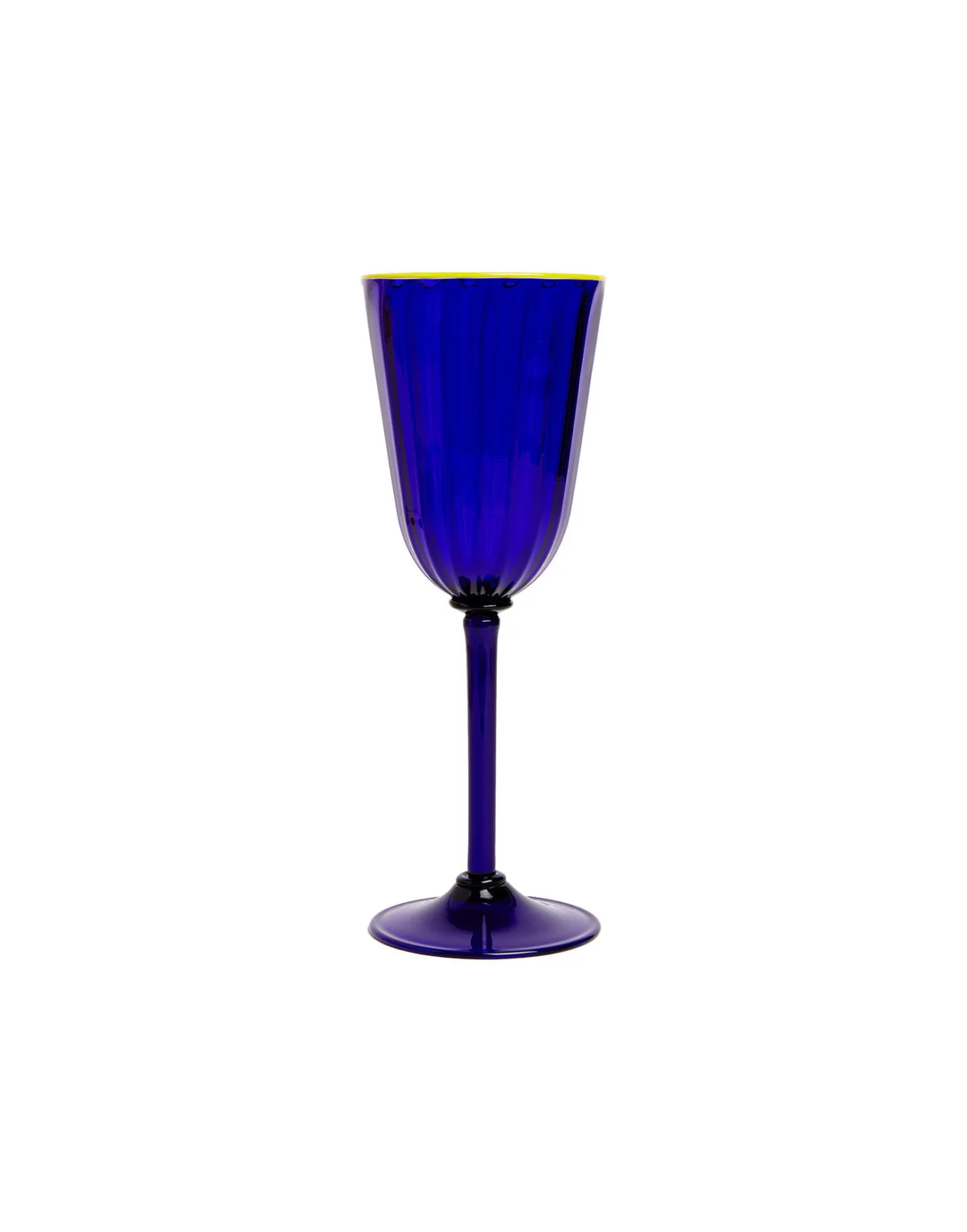 La DoubleJ Wine Glasses Set Of 2Blue in Murano Glass | Verres à Eau | Verres