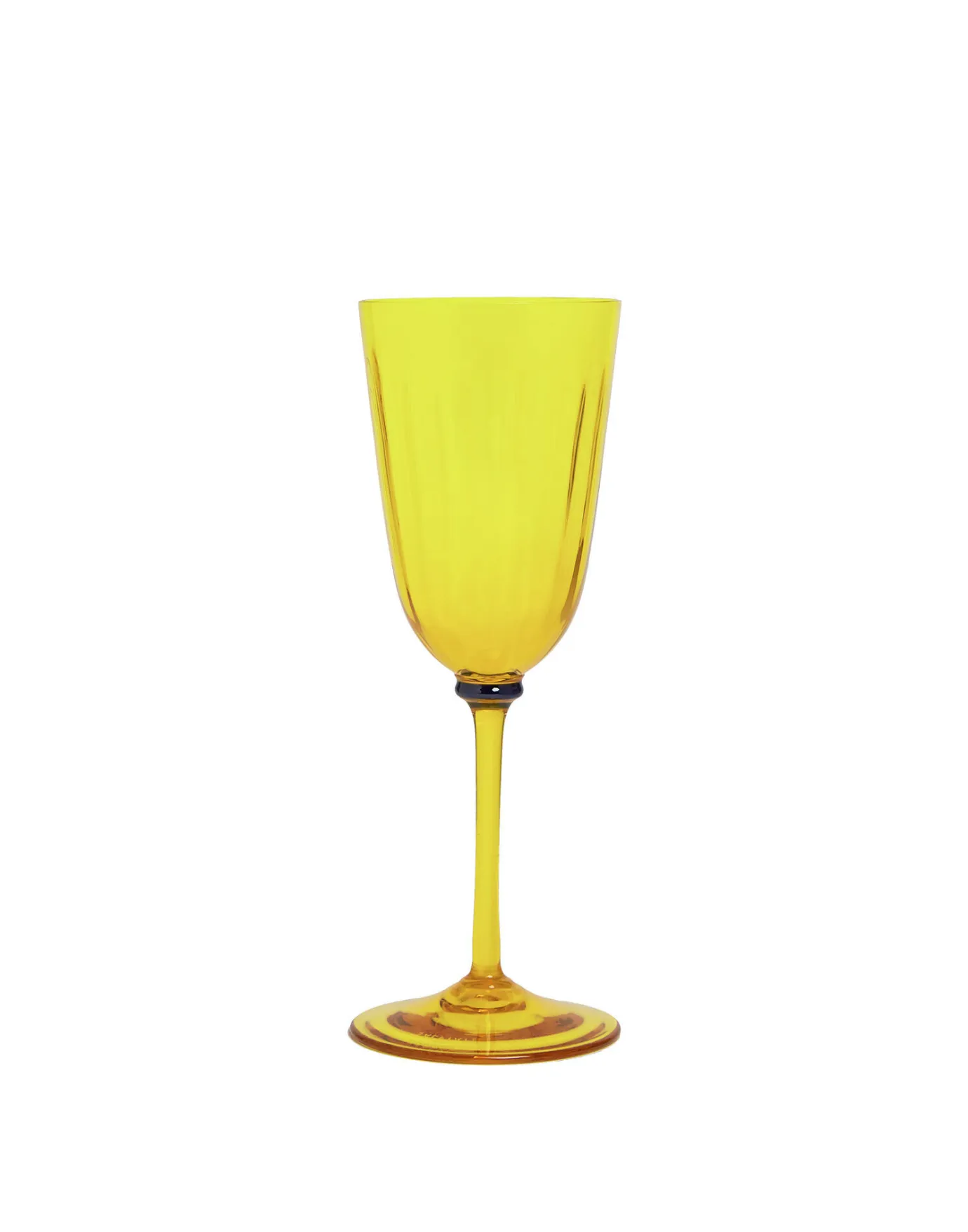 La DoubleJ Wine Glasses Set Of 2Yellow in Murano Glass | Verres à Eau | Verres